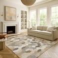 thumbnail image 6 of Addison Rugs Chantille Indoor/Outdoor Transitional Geometric Beige Machine Washable Rectangle Rug, 10' x 14', 6 of 8