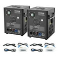 thumbnail image 2 of VEVOR Cold Spark Machine, 2 Pack 500W Output Fireworks Controllers, 6.6-13ft Adjustable Height, with Advanced DMX System,LED Screen,Portable Handle, Aluminum Alloy for Stage DJ Wedding Event,Party, 2 of 9
