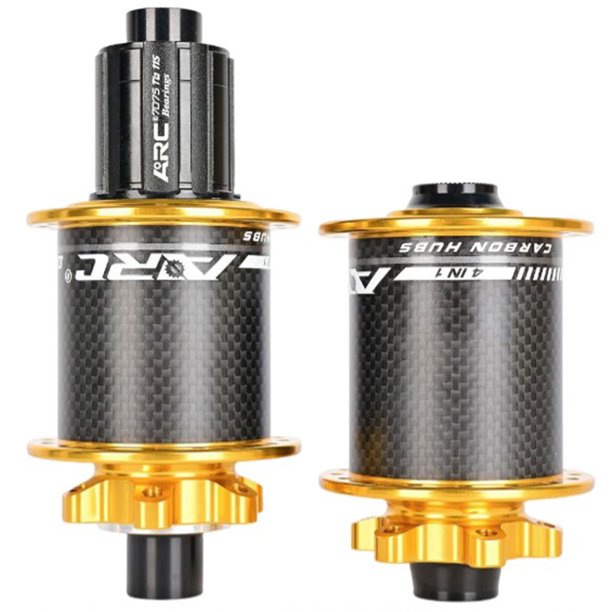 Soidarity Cubo de rodamiento Accesorios mejorados multipropósito Suministros de ciclismo multicolor Reducción de fricción Palanca de liberación rápida Ciclismo 100*15/142*12 Oro Soidarity OD026283-16