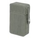 thumbnail image 1 of Estuche protector para caja de cigarrillos: diseño de solapa de PU portátil para viajes (verde guisante), 1 of 10