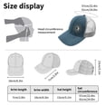 thumbnail image 4 of Glitter Baseball Hats Beautiful starry sky Embroidery Dad Caps for Women Casual Adjustable for School, 4 of 7