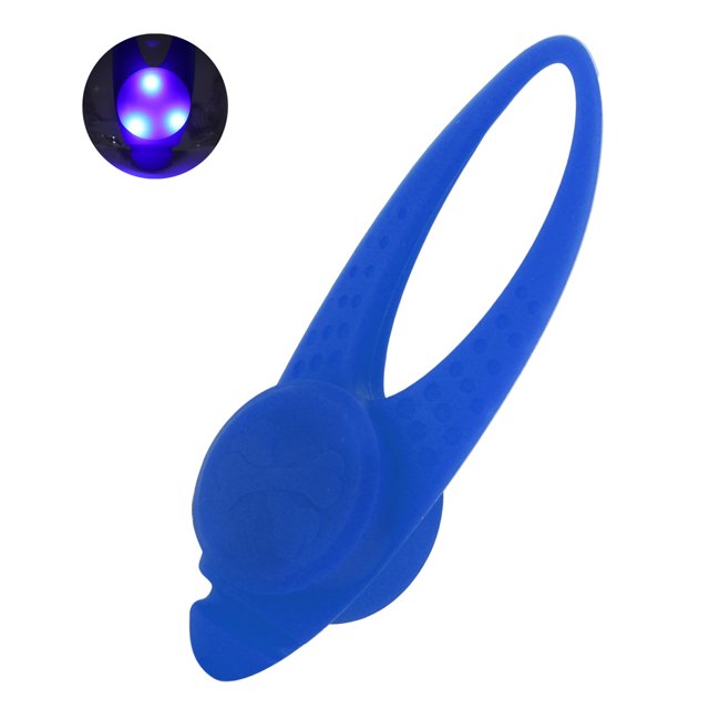 Dog Lights For Night Walking, Dog Collar Pendant Light Dog Collar Light LED Dog Collar Dog Neck Pendant LED Safety Light with Stainless Steel Clips For Climbing, Running, Camping