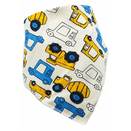 

Baby Burp Cloth Cotton Bib Cotton Burp Cloth Double Layer Snap Button Pretty Pattern For ToddlerCar
