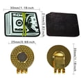 thumbnail image 3 of Golf Hat Clip Ball Hat Clip Marker Magnetic Removable Creative Patterns Golf Ball Position Mark Golfer Gift Golf Accessories Lotus, 3 of 6