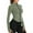 Green, variant on Solid Color Women Full Zipper Light Sportswear With Thumb Opening Walking Coat Cutting For Training Yoga Coat Classic Dailywear