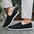 thumbnail image 1 of DPTALR Hommes Garçons Espadrilles Décontractées Sport Course Respirantes en Toile Unie à Enfiler, 1 of 9