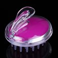 thumbnail image 2 of Peine de Ducha de Silicona Cepillo de Cabello LImpia Cepillo de Pelo Masajeador - Rosa roja Sunnimix Cepillo de champ? de ducha, 2 of 8