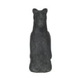 thumbnail image 6 of Decorative Figurine Horse Sculpture  Handmade Pottery Cement  Modern Casual Style  Home Office Living Room Bedroom Decor Accent  Shelf Mantel Tabletop Art Statue - 9" Black, 6 of 11