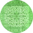 thumbnail image 1 of Ahgly Company Indoor Round Persian Green Traditional Area Rugs, 4' Round, 1 of 1