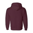 thumbnail image 3 of Gildan - DryBlend Hooded Sweatshirt - 12500 - Maroon - Size: L, 3 of 3