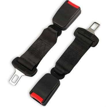 2pack Car Seat Belts Extender Extension Safety Adjustable Clip Buckle Universal