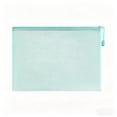 thumbnail image 1 of Mesh Zipper Pouch File Organizer A4 Waterproof Document Bag for Stationery Office Home and Travel Storage, 1 of 5