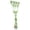 A004- Green, variant on Independence Day Decorations, 4Th of July Garland, 4Th of July Outdoor Decor, Patriotic Table Decorations, Sheer Leaf-Print Window Curtain for Patio, Entryway, Party Backdrop and