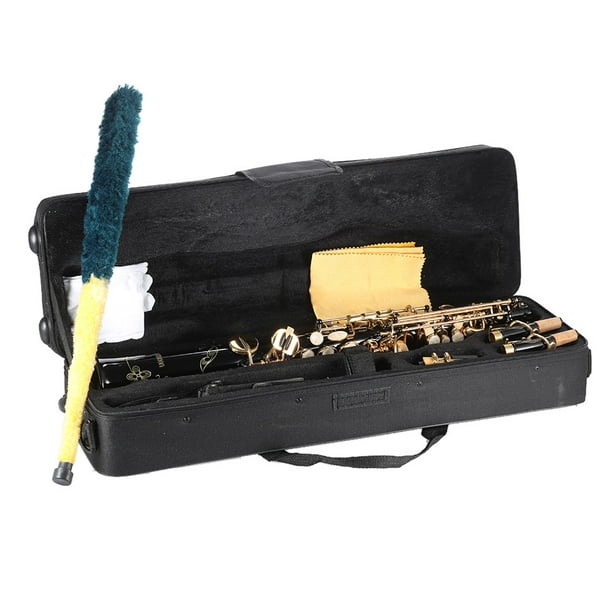 Ammoon-Mini Saxophone en Sib de Poche en ABS, avec Embouchures