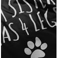 thumbnail image 5 of My Sister Has 4 Legs Paw Print Toddler Boy Girl T Shirt Infant Toddler Brisco Brands 12M, 5 of 6