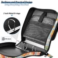 thumbnail image 4 of FORMRS Zipper Binder with Shoulder Strap 2-inch Ring 500 Sheet Capacity File Bag, Blue Goldfish Bowl, 4 of 5