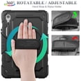 thumbnail image 3 of Funda de tablet SEYMAC stock para Samsung Galaxy Tab S9/S9 FE 5G, 3 of 7