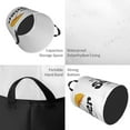 thumbnail image 4 of Kll Welcom Summer Waterproof Foldable Laundry Hamper Bucket With Handles For Storage Bin,Kids Room,Home Organizer (Medium), 4 of 8