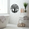 thumbnail image 3 of RETON Metal Wall Art Decor Tree of Life Wall Hanging Garden Sculptures for Bedroom Living Room Indoor Outdoor Gift, 3 of 7