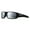 C02 BLACK SILVER, variant on Sports Sunglasses for Men Women Unbreakable Frame Cycling Fishing Wrap Around Sunglasses UV400 Protection Baseball Glasses