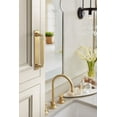 thumbnail image 2 of Amerock Ladera 5-1/16 inch (128mm) Center-to-Center Rectangle Champagne Bronze Cabinet Pull Backplate, 2 of 6