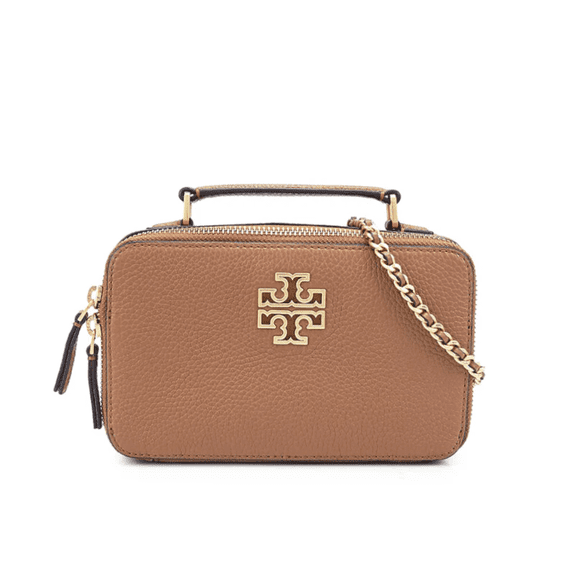 Tory Burch 84710 Britten Small Top Handle Case Bark