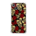 thumbnail image 1 of Skull in Rose Case for iPhone 13,Aesthetic Art Design Pattern Soft Full TPU Bumper Cover, 1 of 5