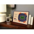 thumbnail image 2 of YouTheFan 8491355 NFL Denver Broncos 3D StadiumViews Desktop Display - Mile High Stadium, 2 of 4