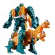 thumbnail image 4 of Figura de acción transFormable 5 en 1 para niños, juguete de transFormación de Anime, modelo de dinosaurio, deFormación, coche, Robot KO, regalo H6002-3C, 4 of 4