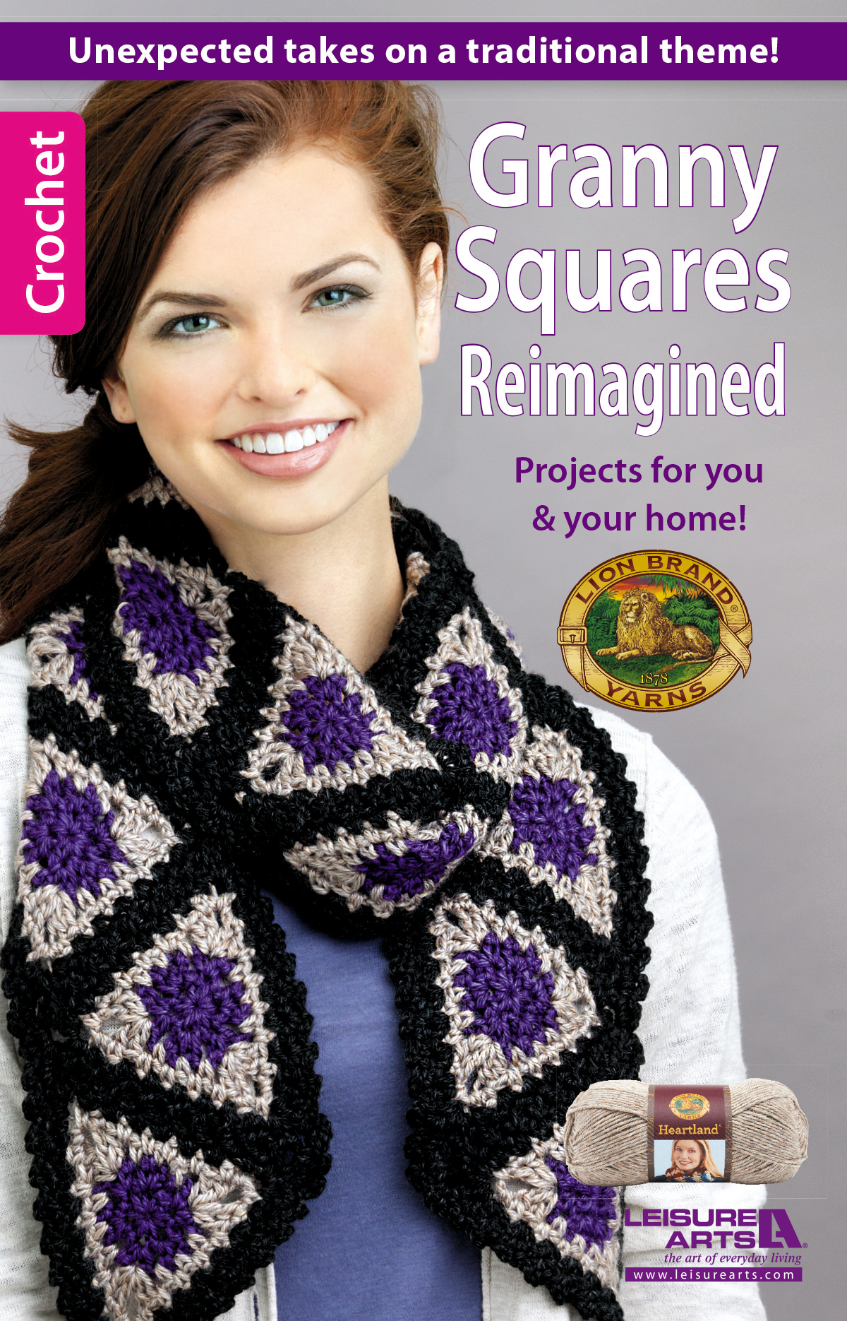Leisure Arts Crochet Car Seat Blankets Book - 8 Patterns For Baby Wraps & Stroller Blankets