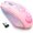 pink, variant on Gaming , Gaming with 7 Buttons 7 Changeable LED Color up to 12000 DPI, Rechargeable USB Gamer for PC Laptop (Red)