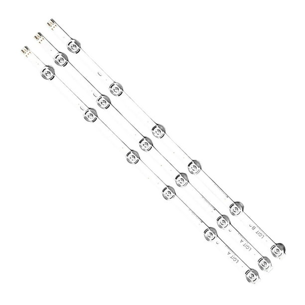 3 piezas de tira de LED, piezas de repuesto para televisión, componentes de TV, piezas de TV, accesorios de TV para LG32 32lb5610 32LF5800 Macarena Tira de luz de fondo