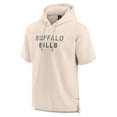 thumbnail image 2 of Men's Fanatics Cream Buffalo Bills Elements Future Ground Lettering Short Sleeve Pullover Hoodie, 2 of 3