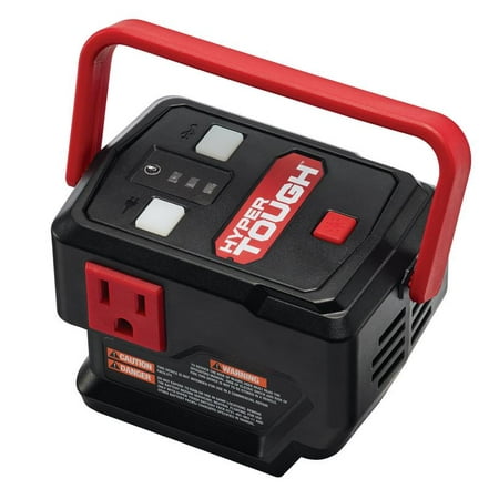 Hyper Tough 20V Power Source/Inverter, HT13-401-003-04, Battery Not Included