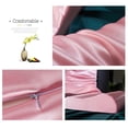 thumbnail image 7 of Qholemyo 19.68x11.8 Inch Satin Silk Pillow Covers Hotel Quality Zipper Closure Neck Guard Skin Hair Friendly Soft Breathable Home Goods, 7 of 7