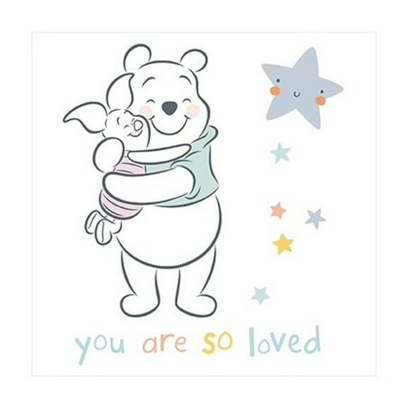 Winnie the Pooh You Are So Loved Print