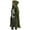 #035-Army Green, variant on Cutuoiiu Women's Hooded Cardigan Sweater Knit Jackets Long Sleeve Outerwear with Pockets Gifts