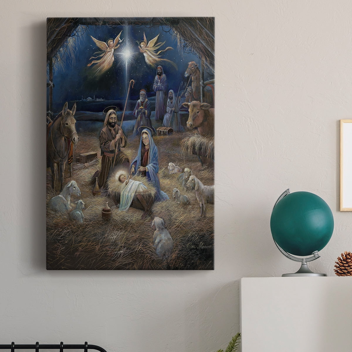 Silent Night Premium Gallery Wrapped Canvas - Ready to Hang
