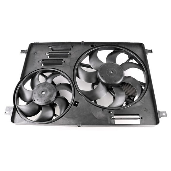 A/C Condenser Fan Assembly - Compatible with 2010 - 2017 Volvo XC60 2011 2012 2013 2014 2015 2016