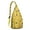 Yellow-30, variant on Hive Pattern Chest Bag - Bumble Bee Themed Sling Backpack for Outdoor, Adjustable Strap & Tear-Resistant (Unisex, Waterproof, Great Gift for Nature Lovers)