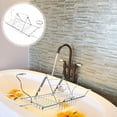 thumbnail image 1 of RENACLIPY Extendable Over Tub Tray Bathroom Storage Organizer with Solid Iron Construction, 1 of 7