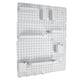 thumbnail image 5 of Kit de combinación de Tableros perforados, Tableros perforados y acesorios modulares para colgar en la pared, organizador de manualidadas, organización, adornos, exposición,, 5 of 7