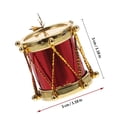 thumbnail image 2 of Homoyoyo miniatura Miniature Drum Model Gold PP 5 Pcs for Micro Landscaping, 2 of 5