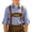 Blue, variant on Boys Oktoberfest Plaid Bavarian Traditional Lederhosen Button Down Top Casual Blouse Shirt for Kids Blue 100