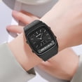thumbnail image 5 of SKMEI Watch for Men Retro Analog Digital Watches Square Dual Display Men's Watches Luxury Stylish Casual Wristwatches, 5 of 7