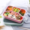 thumbnail image 2 of Fiambrera ecológica de paja de trigo saludable, contenedor de almacenamiento de alimentos para microondas Bento para niños y estudiantes Sincero Hogar, 2 of 4