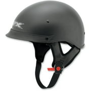 AFX FX-72 Half Helmet Flat Black LG