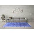 thumbnail image 3 of Ahgly Company Indoor Rectangle Oriental Blue Industrial Area Rugs, 8' x 10', 3 of 4