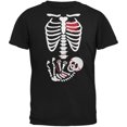 thumbnail image 1 of T-Shirt de Costume d'Halloween Geek pour Bébé Enceinte avec Squelette, 1 of 1