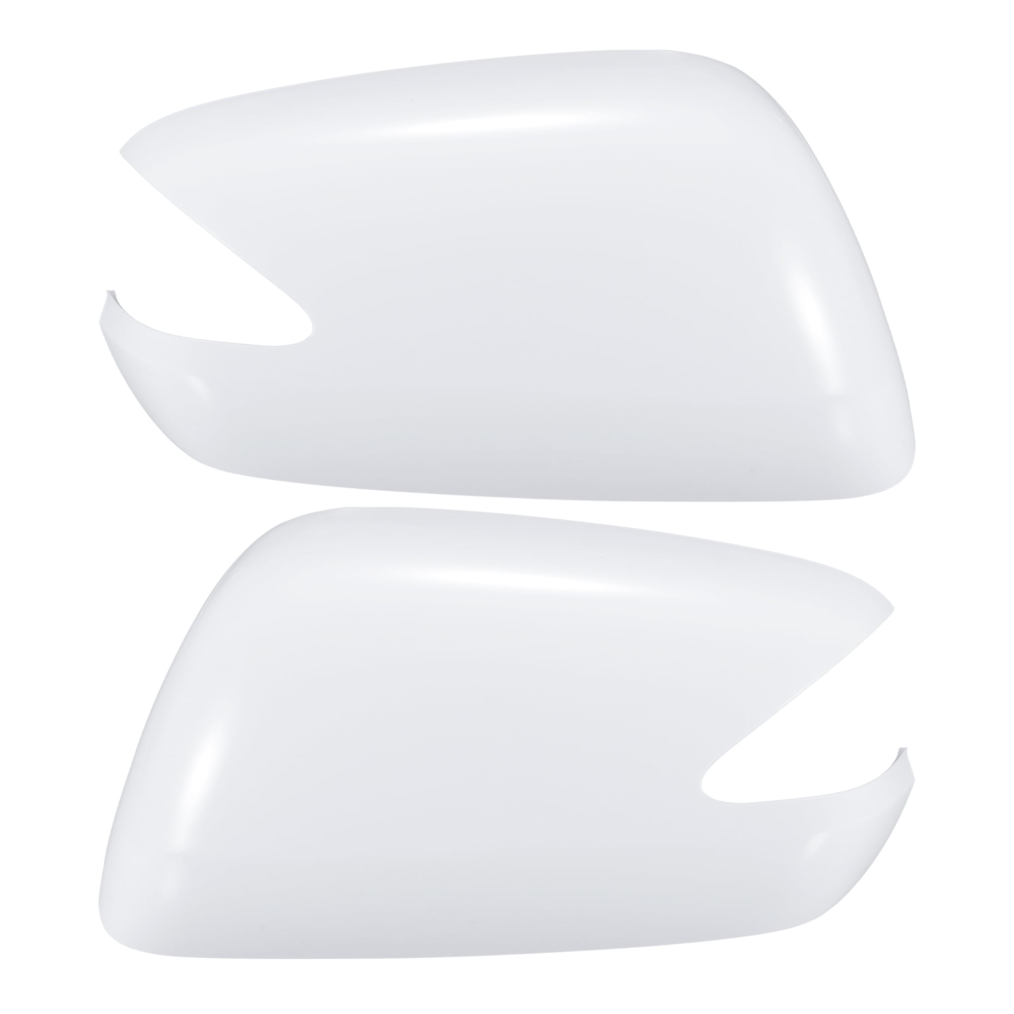 Unique Bargains 1 Pair Left Right Side Car Exterior Mirror Cover Shell Trim White Fit for Honda Jazz Mk3 2008 2015 Walmart